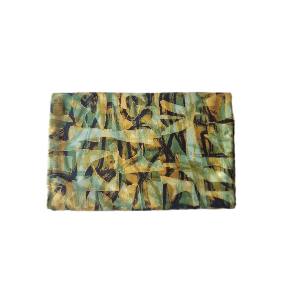 SATIN COTTON FABRIC G. GREEN