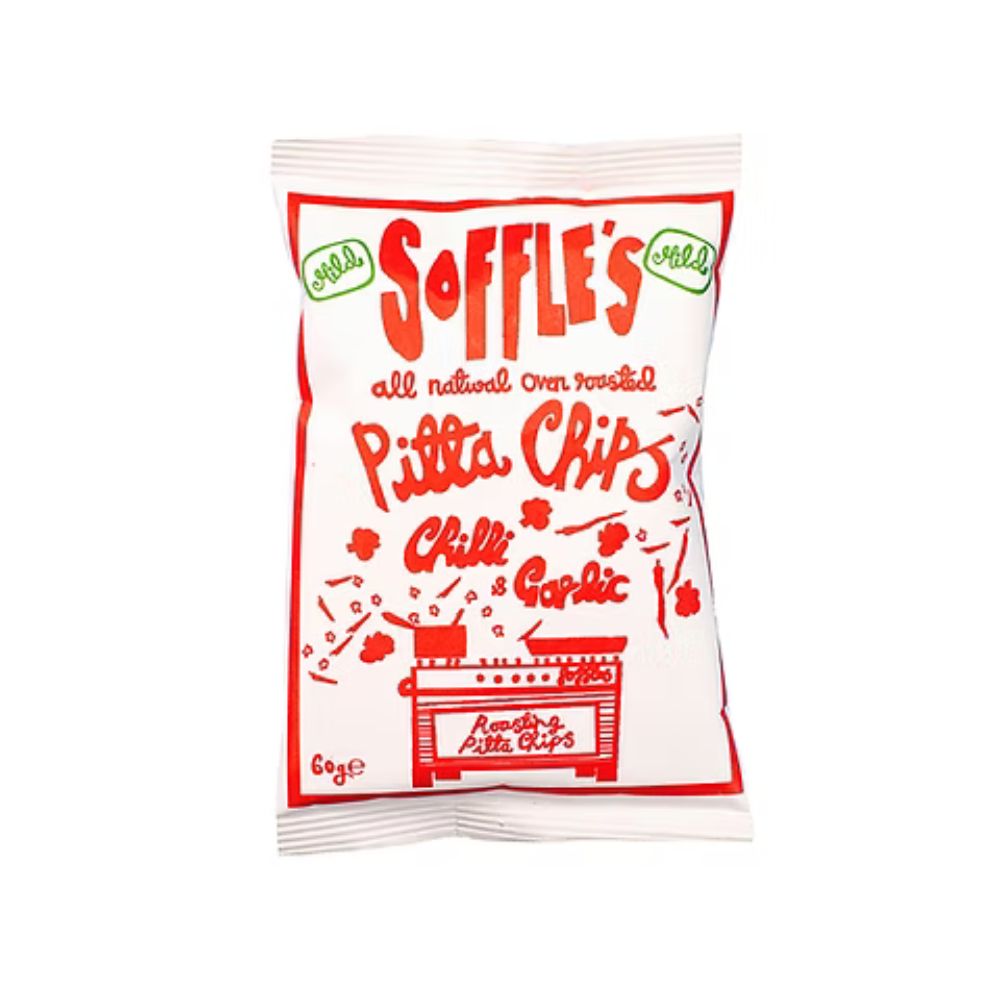 CHILLI & GARLIC PITTA CHIPS 165G