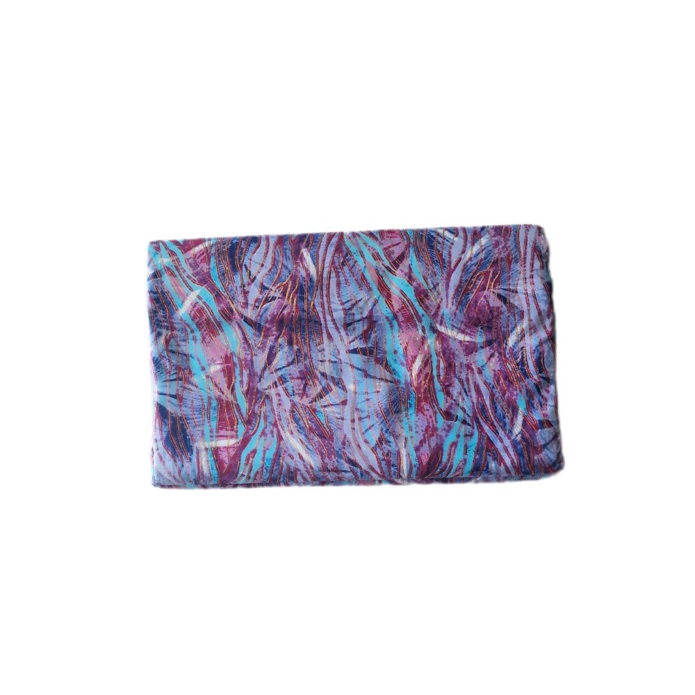 SATIN COTTON FABRIC L. PURPLE