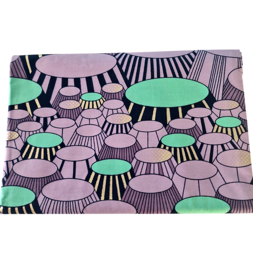 SATIN COTTON FABRIC G. LILAC