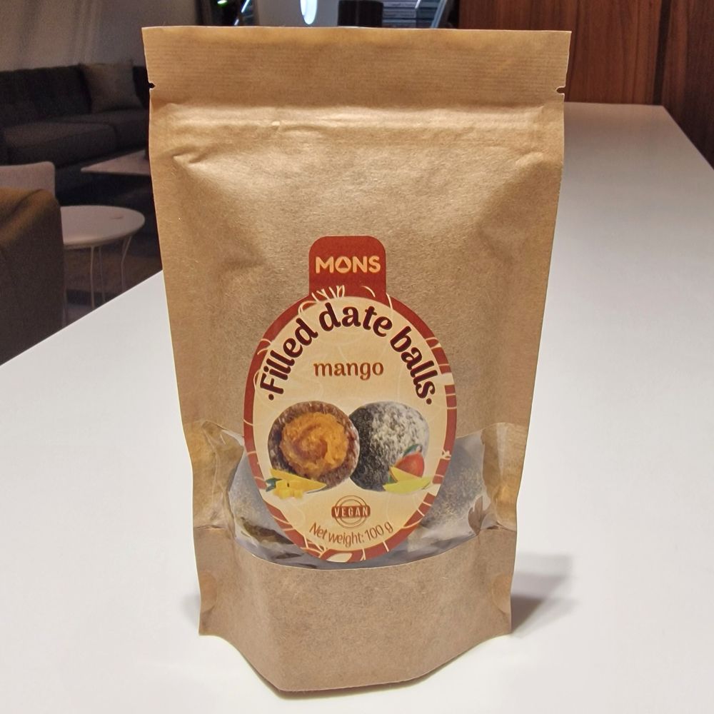 FILLED DATE BALLS W/MANGO 100G