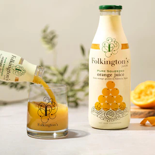 FOLKINGTON ORANGE JUICE 1L