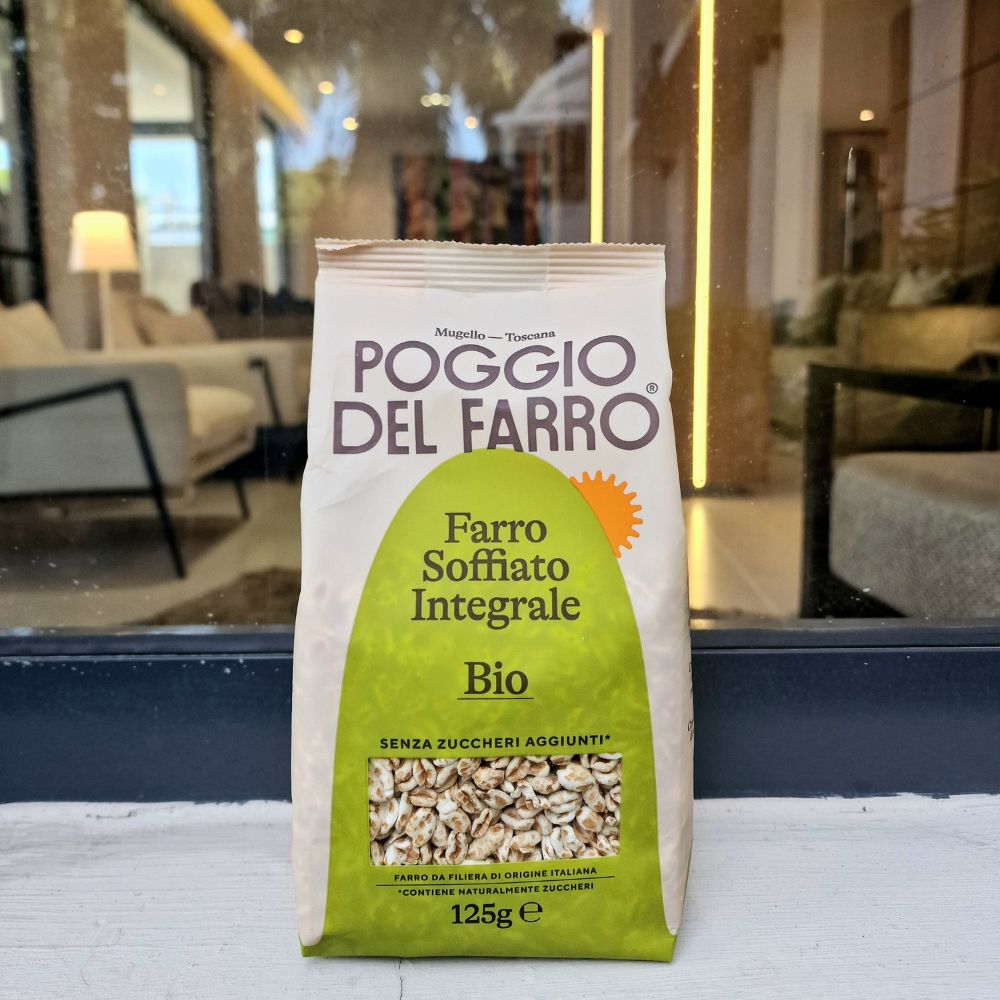PUFFED WHOLEGRAIN FARRO 125G