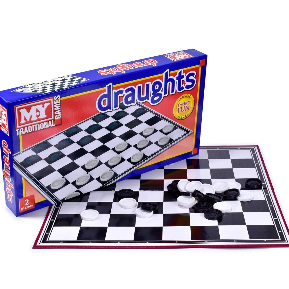 M. Y. DRAUGHTS BOARD GAME