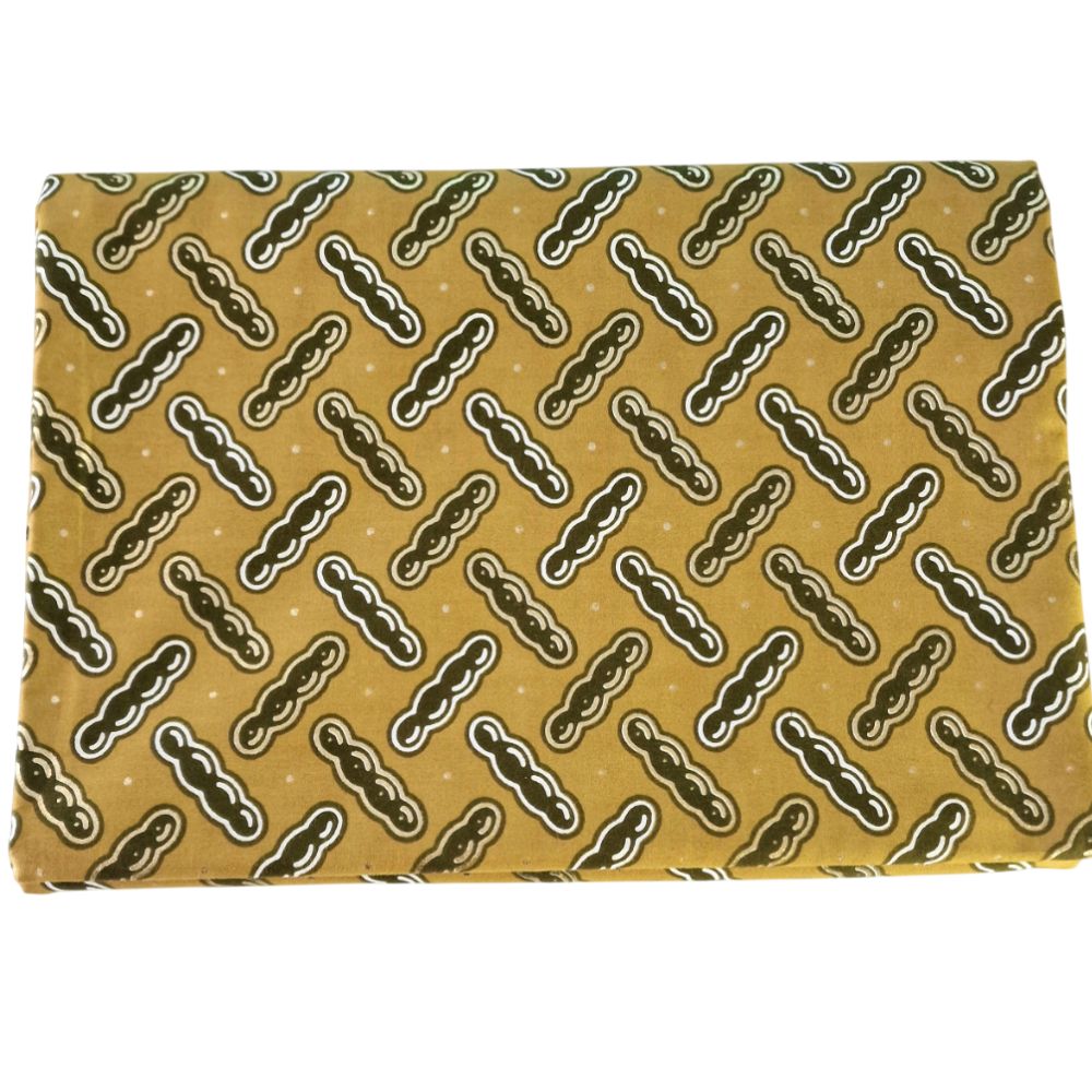 SATIN COTTON FABRIC BEIGE