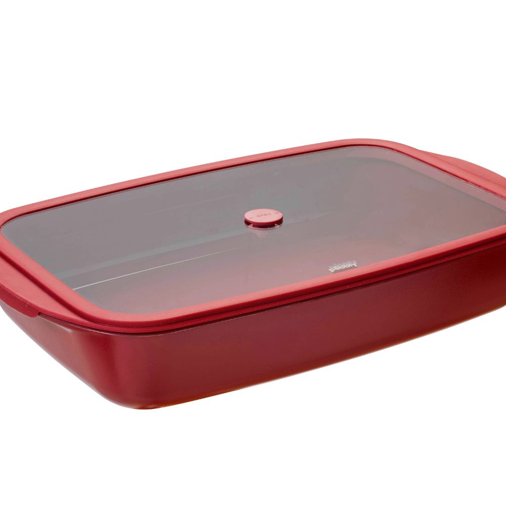 PB-40-PKV078: RECT. GB DISH 3.6L CHERRYWOOD