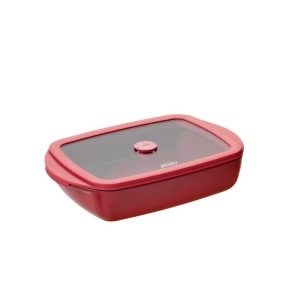 PB-40-PKV077: RECT. GB DISH 1.6L CHERRYWOOD