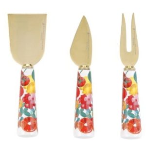 IZ0105: MW CAPRI CHEESE KNIFE SET 3PC
