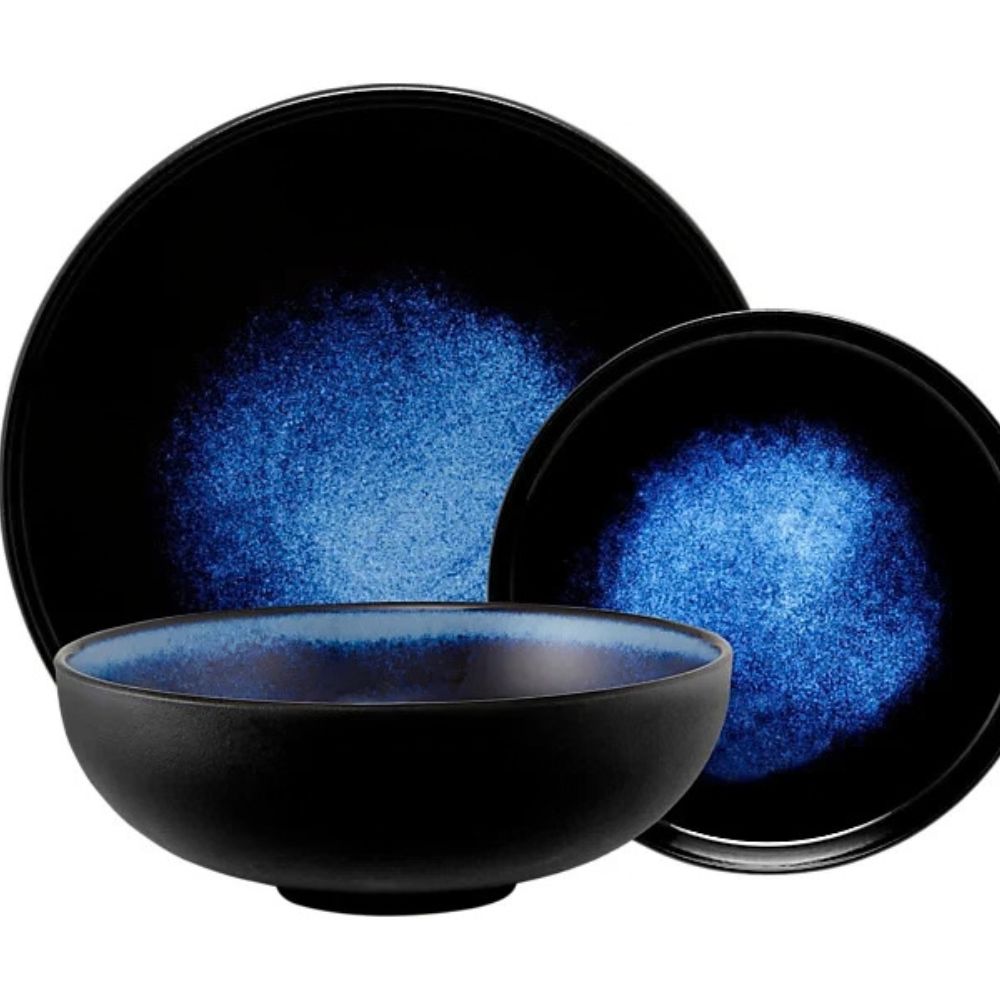 AX0643: MW C. MIDNIGHT COUPE DINNER SET 12PC
