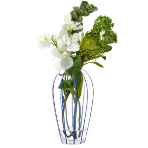 LINEA VASE BLUE