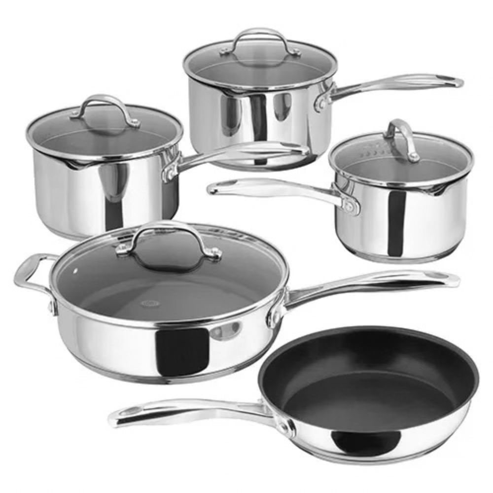S7C4D: STELLAR 5PC DRAINING COOKWARE SET