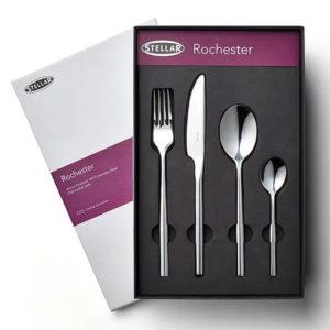 BL48: STELLAR ROCHESTER CUTLERY 16PC