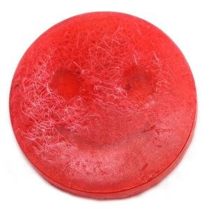 HSS-04: HAPPY SCRUB SOAP - S/BERRY & GUAVA