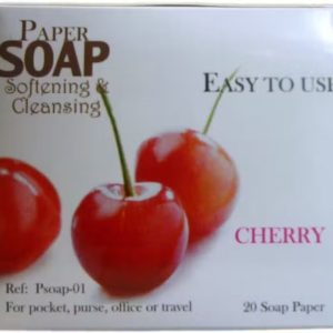 PSOAP-01: PAPER SOAPS - CHERRY