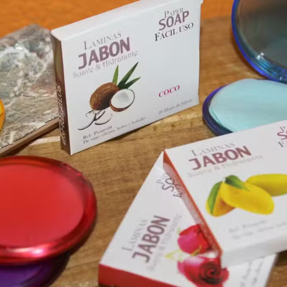 PSOAP-09: PAPER SOAPS - MANGO - Image 2