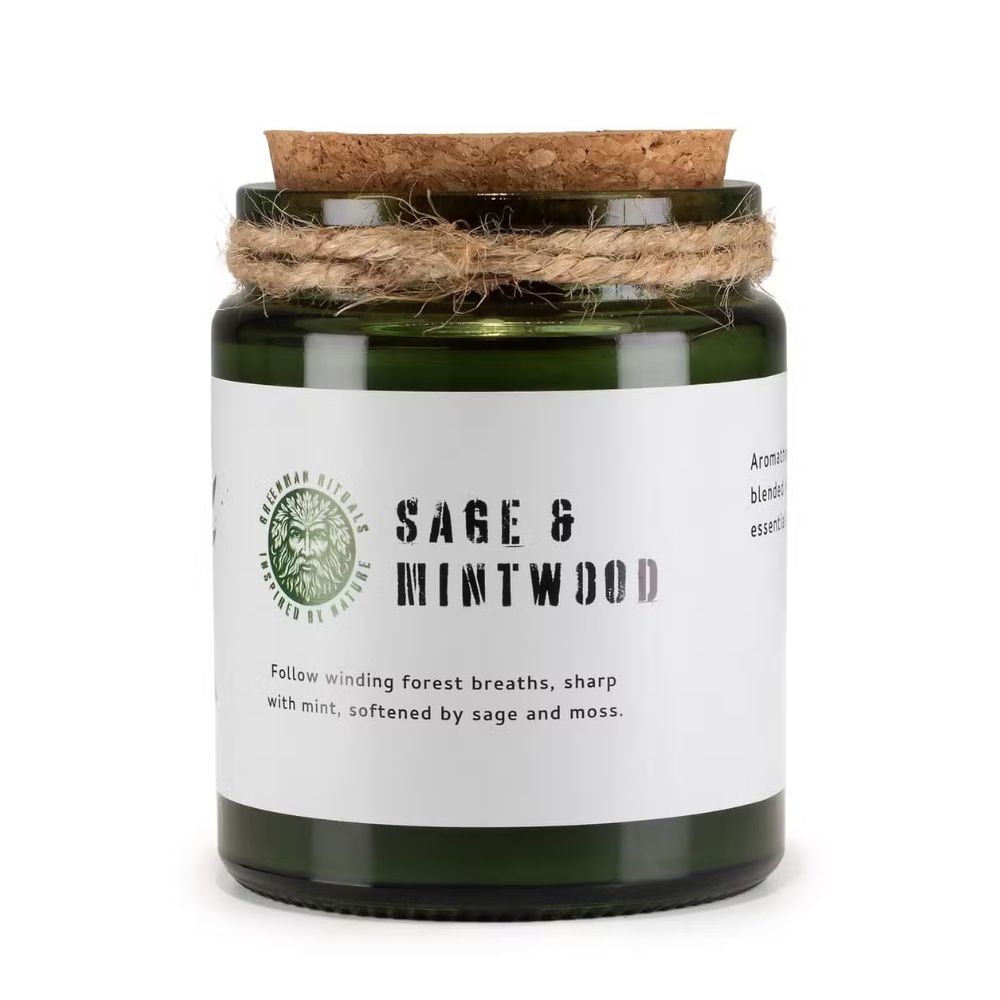 W/W SOY CANDLE - SAGE & MINTWOOD