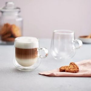 JDG37: JUDGE DW 2PC LATTE GLASS SET 325ML